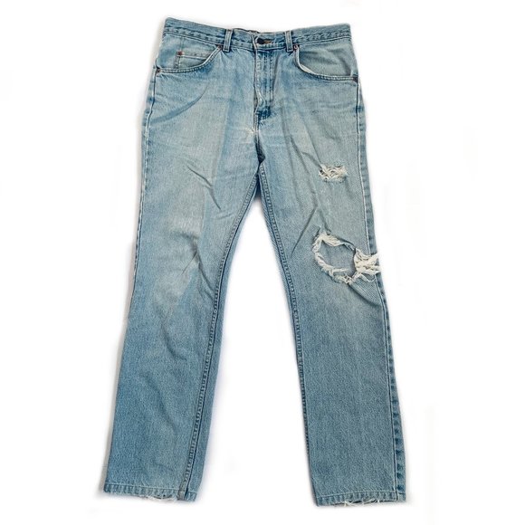Levi's Vintage Distressed Orange Tag Jeans